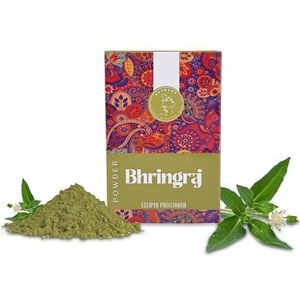 AATMANA Bhringraj Powder | Eclipta Alba | for Silky & Natural Soft Hair | Promote Hair Growth | Increases Hair Thickness | Ayurvedic Hair Products - 100g