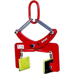 Heavy Duty Granite Slab Lifting Clamp - 573-716lbs Adjustable Stone Lifter Fixture, 6in Opening Scissor Clamp for Safe Carrying and Lifting of Granite and Stone(Opening 6in)