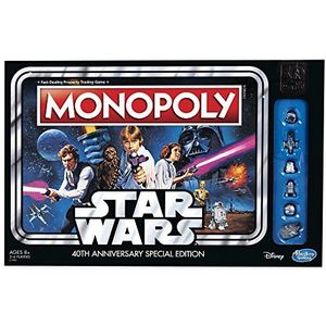 Hasbro C1990 Star Wars Monopoly 40Th Anniversary