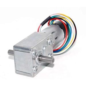 JGY370 Vierkante As Vierkante Transmissiemotor 370cc Hogesnelheids-KW/CCW Encoder Mini Motor met Snelheidsregeling (Maat: 10R, Kleur