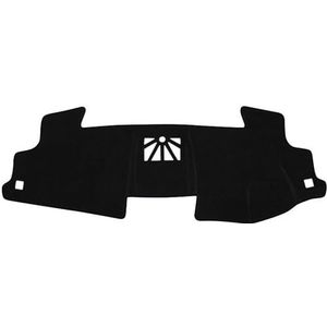 Beschermend kussen Auto Dashboardhoes Zonnescherm Waterdicht Tapijt Antislipmat Voor Toyota Voor Camry XV50 2012-2017(Zwart,RHD)