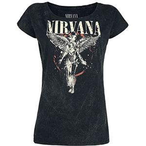 Nirvana Angel T-shirt actraciet S 100% katoen Band merch, Bands