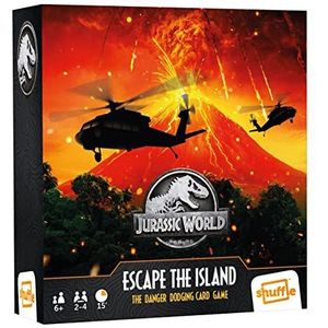 Shuffle Jurassic World - Escape The Island - Kaartspel - Familiespel