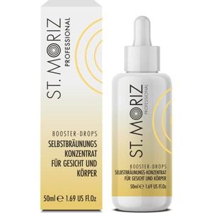 St Moriz Professional Tan Boosting Face Drops, voor huidverzorging toevoegen voor individuele bruining, licht tot donker, 50 ml