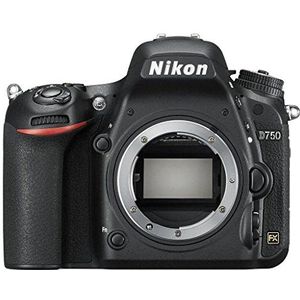 Nikon D750 digitale SLR camera (24,3 megapixel, 8,1 cm (3,2 inch) display, HDMI, USB 2.0) Kit incl. AF-S Nikkor 24-120 mm 1:4G ED VR objectief zwart