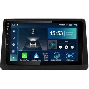 Android 14.0 2 Din Autoradio 10"" Touchscreen Auto Stereo voor Mitsubishi Cheetah Kingbox met Draadloze Carplay Android Auto GPS navigatie AHD Omgekeerd beeld Stuurwielbediening(S-4(4G+64G))