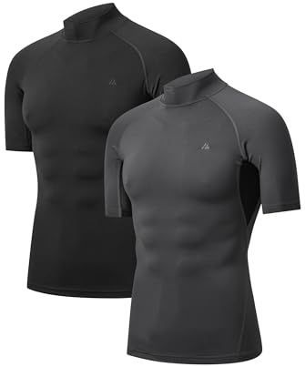 DANISH ENDURANCE - Compressie Top - Zwart - Onderlaag Shirt - 2-Pack