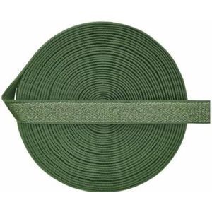 BH-band elastieken band 3/8"" 10mm glanzend nylon spandex schouderband ondergoed lingerie maken naaien afwerking 2 5 10 yard-militair groen-15mm-5 yards