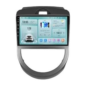 2Din Android 12 Autoradio Multimedia Speler Compatibel met Kia Soul AM 2007-2011 Navigatie GPS Draadloos Carplay(T4Plus-MIC)