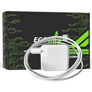 EcoLine - Oplader/AC Adapter - Compatible met de Apple Macbook Air 13 A1466 - Magsafe 2-14.5V 3.05A 45W