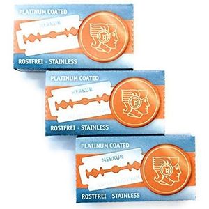 Merkur - Super Platinum - Scheermesjes - 30 Stuks