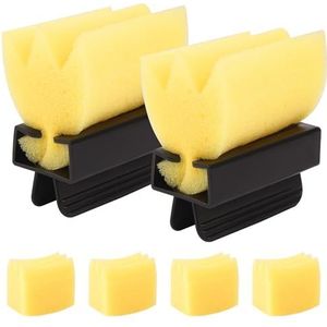 DODAMOUR 6 Pack Haar Spons Neck Duster, Haar Snijden Spons Kapper Schoonmaak Spons Borstel Kapper Spons Kapper Spons Kapper Accessoires