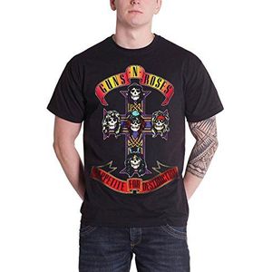 Guns N' Roses Appetite For Destruction - Cover T-shirt zwart XXL