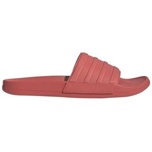 adidas Unisex Adilette Comfort Slide Sandal, Preloved Scarlet/Preloved Scarlet/Preloved Scarlet, 12 US Men