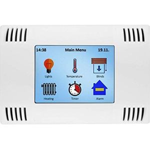 AZDelivery AZ-Touch DIY Smart Home Kit: 2.8 inch TFT LCD Touchscreen Module XPT2046, PCB ILI9341, met muurbevestiging behuizing, voor ESP8266 en ESP32 compatibel met Arduino Inclusief E-Book!