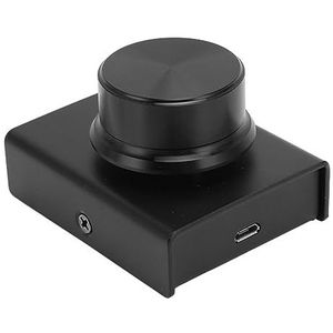 USB-volumeregeling Eén Knop Dempen Antislipkussentjes IJzeren USB-computervolumeregeling Duurzaam voor Video voor 8
