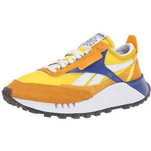 Reebok unisex-adult Classic Legacy Sneaker collegiate gold/bright yellow/dark royal 11 medium US
