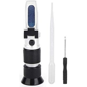 Refractometer-concentratiemeter Met, Brix-tester 0-90% voor automatische temperatuurcompensatie