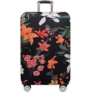 TieNew 2020, kofferhoes, 45-81 cm, koolstofvezel, bamboevezel, bagagehoes van polyester, transparant, reistas, bagage, trolley, cover protector, Stijl 04, XL(Fit 29 ""- 32"" Suitcase), Modern
