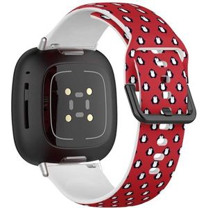 Zachte sportband compatibel met Fitbit Sense / Sense 2 / Versa 4 / Versa 3 (schattige kinderen meisjes jongens) siliconen armband accessoire