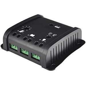Zonne-laadregelaar, 1 2V 10A Zonne -energie lading afvoercontroller PWM Solar lading controller Li ion loodzure controller(12V 10A Lead-acid)
