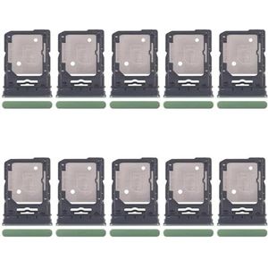 ZZjingli for Motorola Edge 60 10 stuks SIM-kaartlade + SIM-kaartlade/Micro SD-kaartlade (blauw) (groen)(Green)