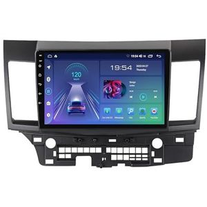 10 Inch Touchscreen Android 12 Autoradio Voor Mitsubishi Lancer 2007-2012 - Draadloze CarPlay/Android Auto - Achteruitrijcamera Stuurbediening Achteruitrijcamera Mirror Link(A,M150S - 4 Core 2+32G WIF