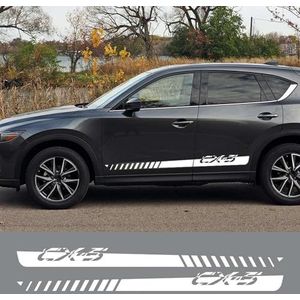 KUSQCRGA Autodeur Zijstrips PVC Stickers Styling Vinyl Film Decor Decals, Geschikt Voor Mazda CX-5 KF KE 2018-2020 Tuning Accessoires