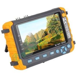 Videomonitor Draagbare CCTV-tester IV8W 8MP AHD/CVI/TVI Mini-monitorcameratester VGA-ingang Videokabeltester Beveiligingscameratester Voor installatie en onderhoud op locatie(IV8W)