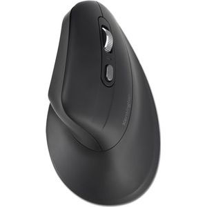 Kensington MY630 EQ draadloze oplaadbare muis, ergonomisch verticaal ontwerp, Bluetooth LE, 2,4 GHz, zwart (K72484NA)