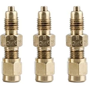 3 STKS DPC-Type Messing Oliestroom Metering Unit 1 Manier Terugslagklep Distributeur Separator Buis Pijp Fitting Adapter voor Smeersysteem (Dpc-5)