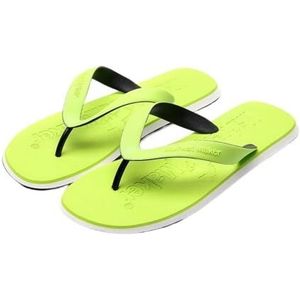 fengqingyunyan0304 Teenslippers van EVA voor de zomer, zachte strandsandalen voor buiten, voor dames en heren, Groen, 41 EU