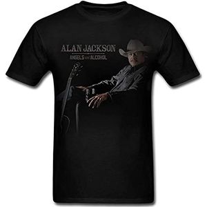 Men Alan Jackson Singer-Country-Musik-T-Shirt M