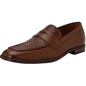 GUESS Hacon Loafer voor heren, Medium Bruin 210, 43 EU