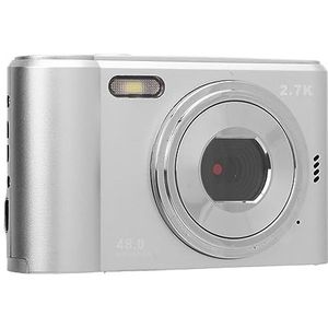 Digitale Camera, 48MP 2,7k 8x Zoom HD Autofocus Vlogcamera met 2,4 Inch IPS-scherm, Draagbare Reiscompacte Puntopnamecamera voor Tieners Studenten Jongens Meisjes Senioren Cadeau