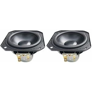 CHOOYO 50W Full Range Luidspreker 3 inch 8ohm Volledige frequentiespreker Neodymium Lange slag Luidspreker Home Theatre DIY 2 Pc's (Color : 2pcs)