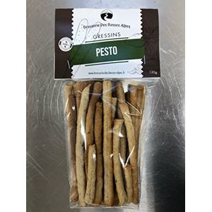 Gressins à la drêche – pesto – milieuvriendelijk koekje