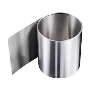 304 roestvrijstalen folierol, 304 Zilveren RVS Folie for Decoratie, Precisie Snijfolie Lengte 1m 1st(0.2x100mm)