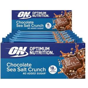 Optimum Nutrition Crunchy Protein Bar (12x55g) Chocolate Sea Salt Crunch