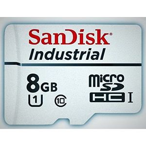SanDisk Industrial 8GB microSDHC UHS-1 Class 10 geheugenkaart MLC Bulk