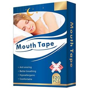 Snurkstrips mond - Snurkreducerenstrips - Zachte mondband voor betere neusademhaling, minder mondademhaling, verbeternachtelijke slaap en onmiddellijke verlichting van snurken Delr
