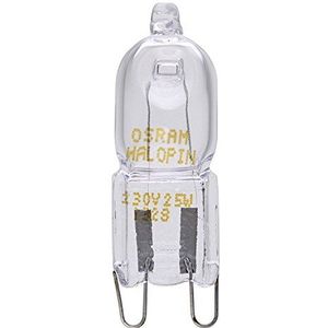 Ovenlamp - G9 Fitting - 25W - Halogeen - Halopin - Voor In De Oven Hittebestendig 300 Graden 230v