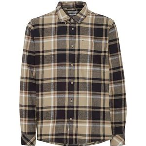 !Solid Overhemd 'Craig'  beige / bruin / zwart / wit