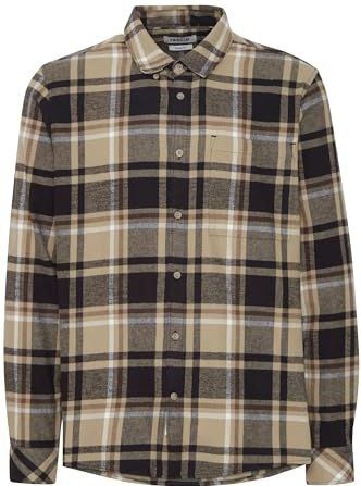 !Solid Overhemd 'Craig'  beige / bruin / zwart / wit