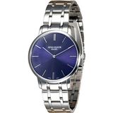 Zeno-Watch Mens Horloge - Flat Flatline 2 blauw - 6600Q-c4M