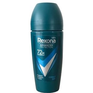 Rexona Men Maximum Protection Deodorant Roll-On Kobalt Dry Anti-transpirant met bescherming tegen sterk zweten en lichaamsgeur, 50 ml, 1 stuk