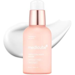 medicube Triple Collagen Serum 55ml - Voed de doffe huid met Triple Collagen Complex - Een lichtgewicht serum met niacinamide en hyaluronzuur - Koreaanse huidverzorging