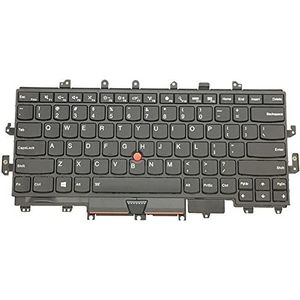 Laptop Toetsenbord Voor For LENOVO For Thinkpad X1 Yoga Colour Zwart Verenigde Staten Lay-out