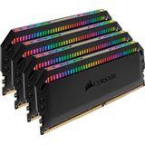 Corsair - Dominator Platinum RGB - RAM - Zwart - 4 x 8GB - 3600 MHz - DDR4 - DIMM 288 pin