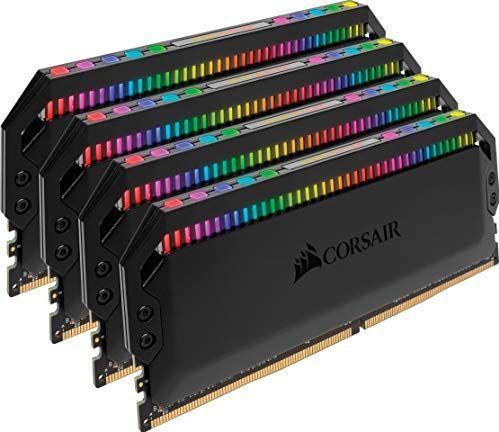 Corsair - Dominator Platinum RGB - RAM - Zwart - 4 x 8GB - 3600 MHz - DDR4 - DIMM 288 pin